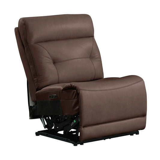 Beckham - Armless Recliner P2 & ZG - Aline Saddle