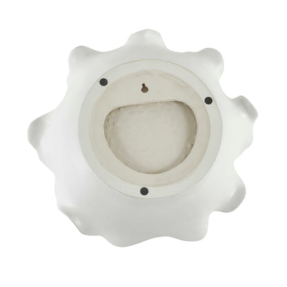Wave Crest - Outdoor Bowl - White