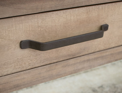 Natural Parota - Sofa Table - Brown Cappuccino
