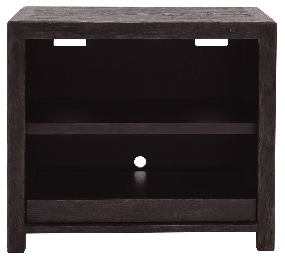 Driftwood - Open Shelf Cabinet