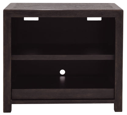 Driftwood - Open Shelf Cabinet