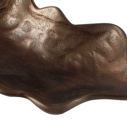 Frond - Indoor-Outdoor Leaf Tray - Bronze
