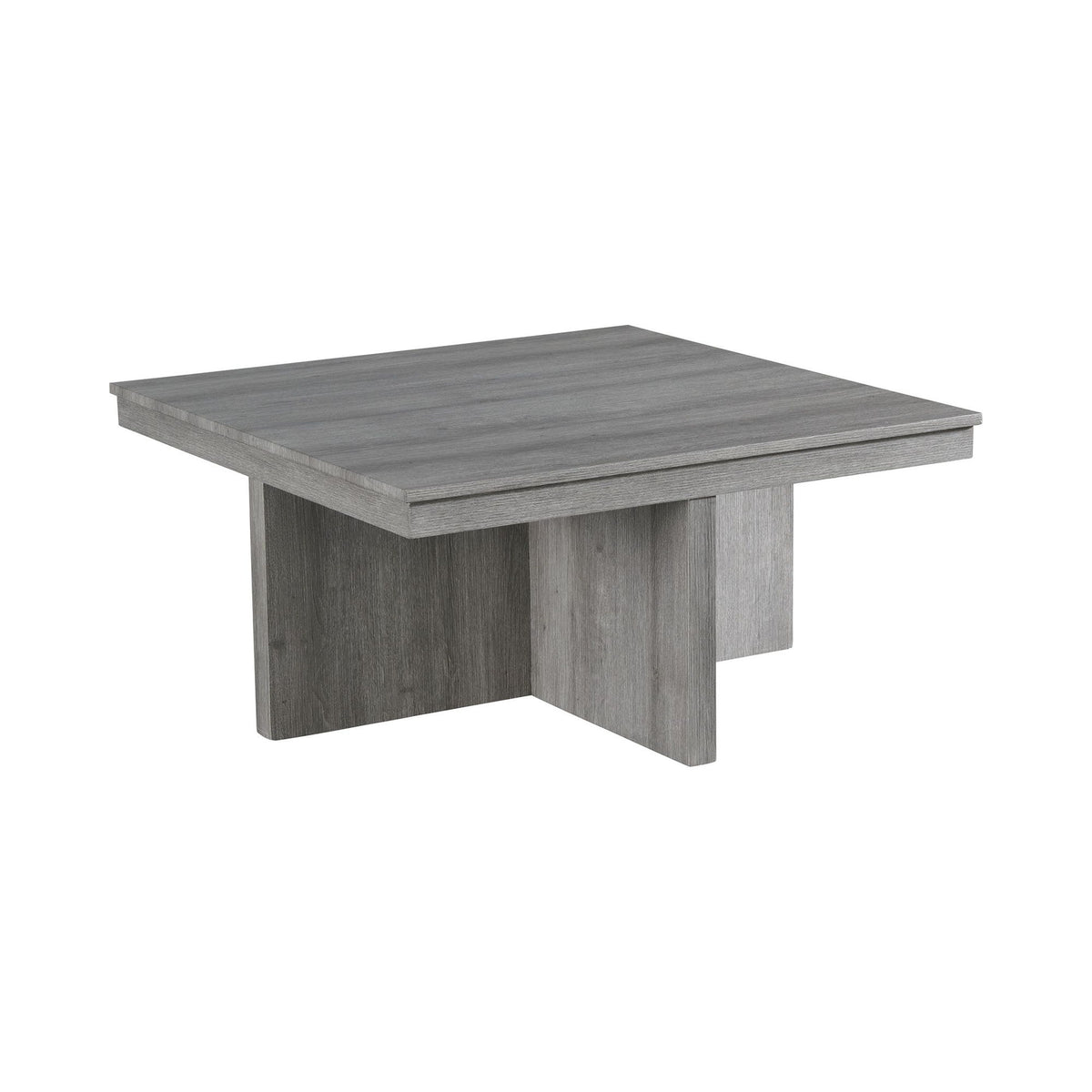 Uster - 2 Piece Occasional Set (Coffee Table And End Table) - Light Gray