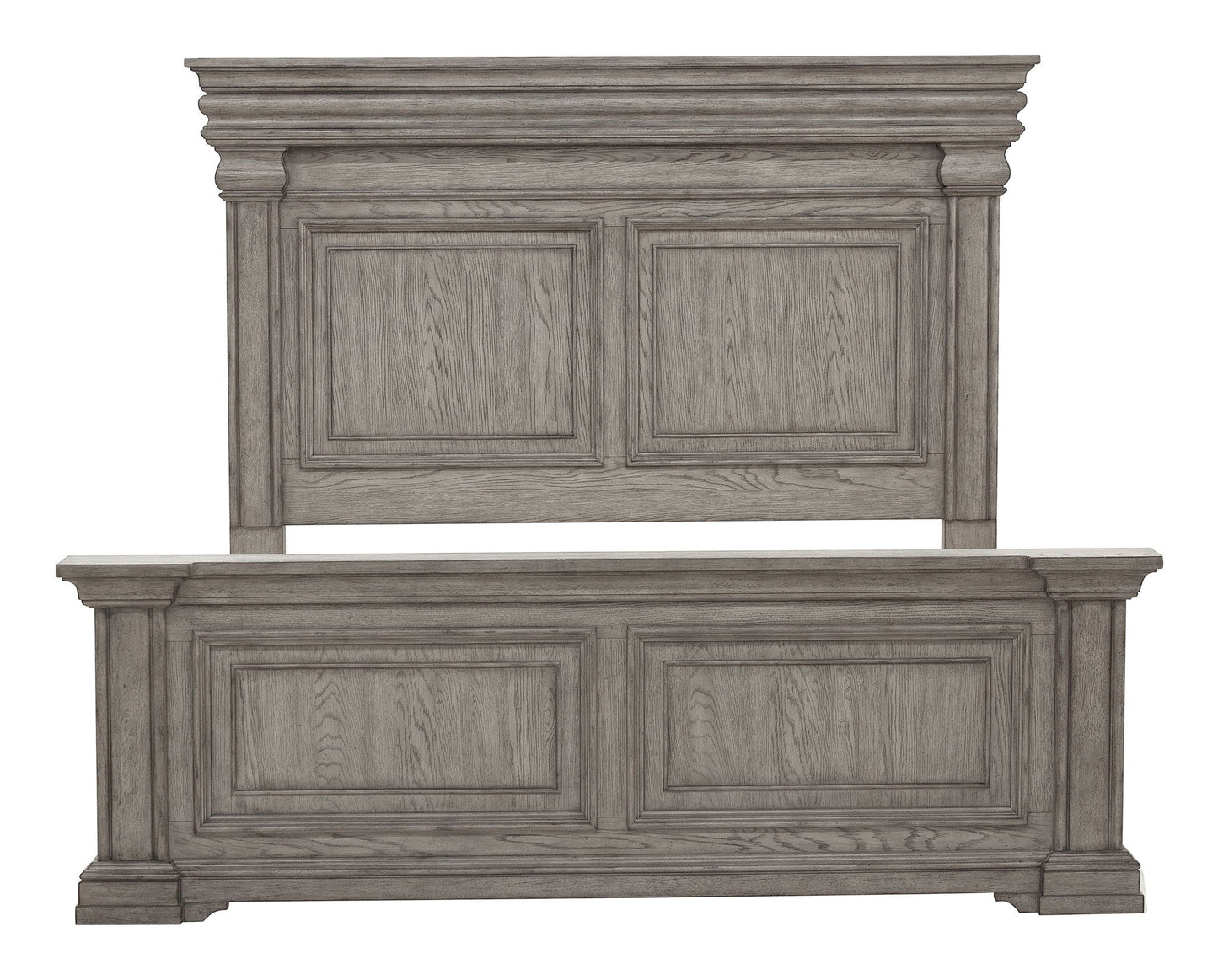 Madison Ridge - Panel Bed - Heritage Taupe