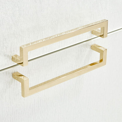 Palm Gate - Nightstand - Cloud White