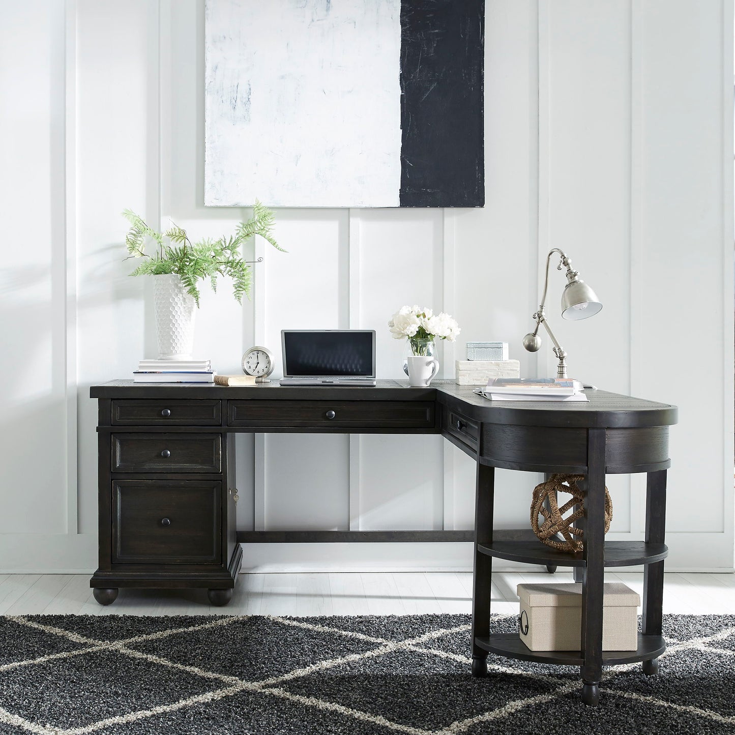Harvest Home - Writing Desk Base - Chalkboard