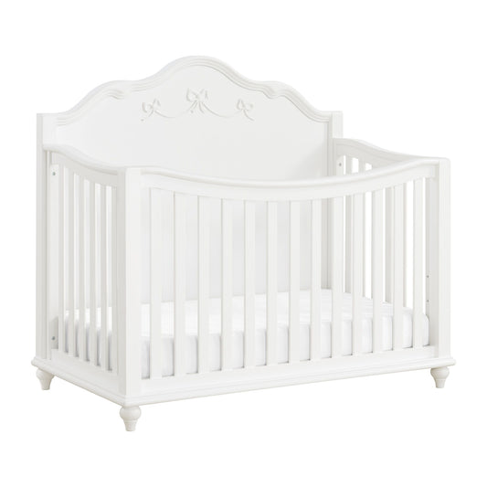 Alana - Crib With Guardrails - White