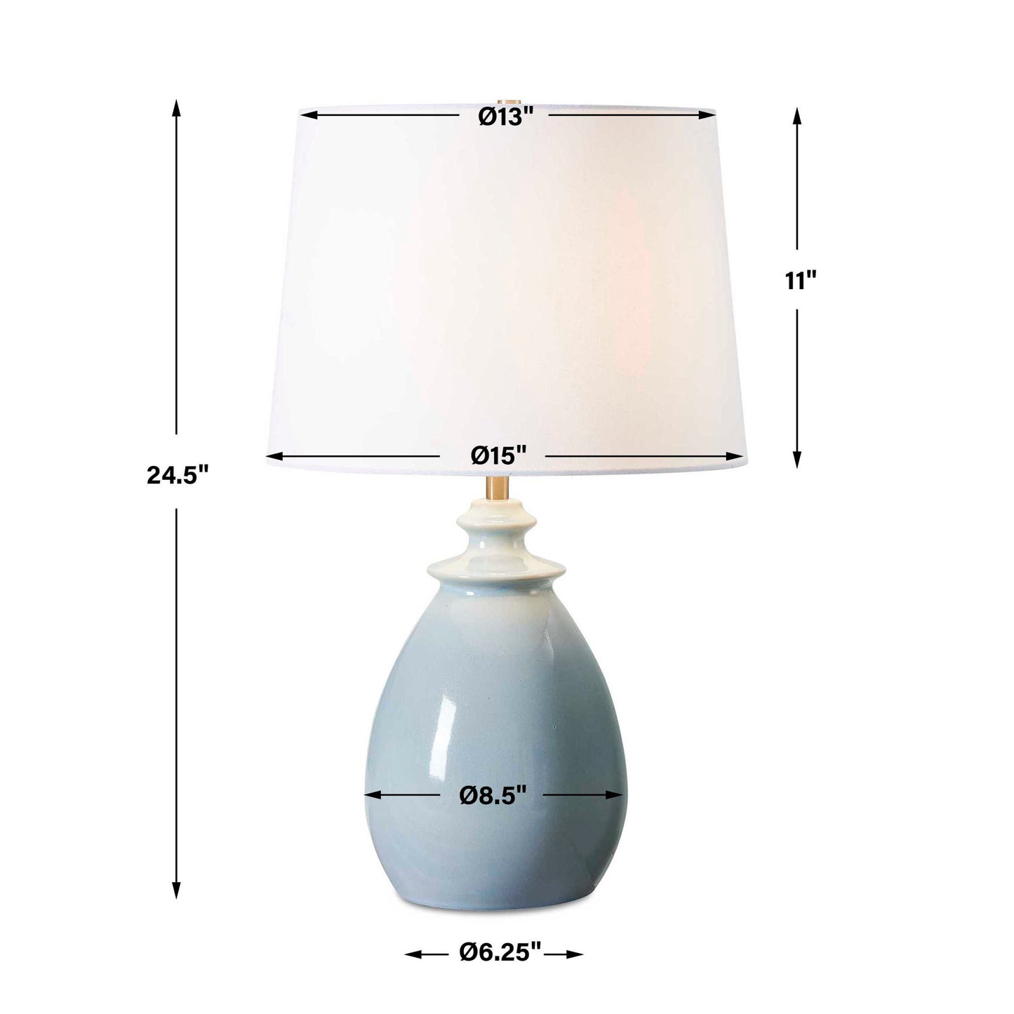 Lorene - Table Lamp - Light Blue