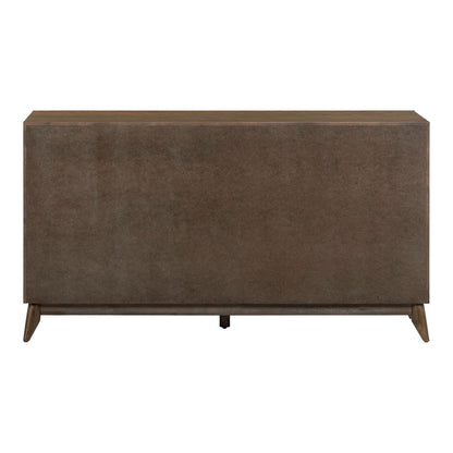 Century Modern - 6 Drawer Dresser - Light Brown