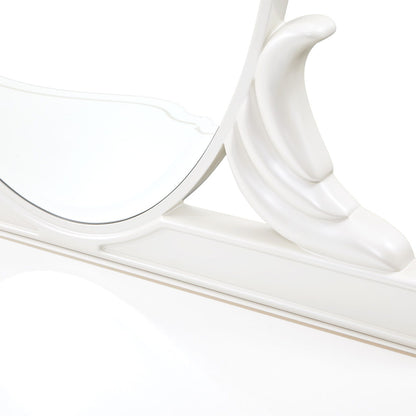 La Marisia - Vanity Mirror - Creamy Pearl