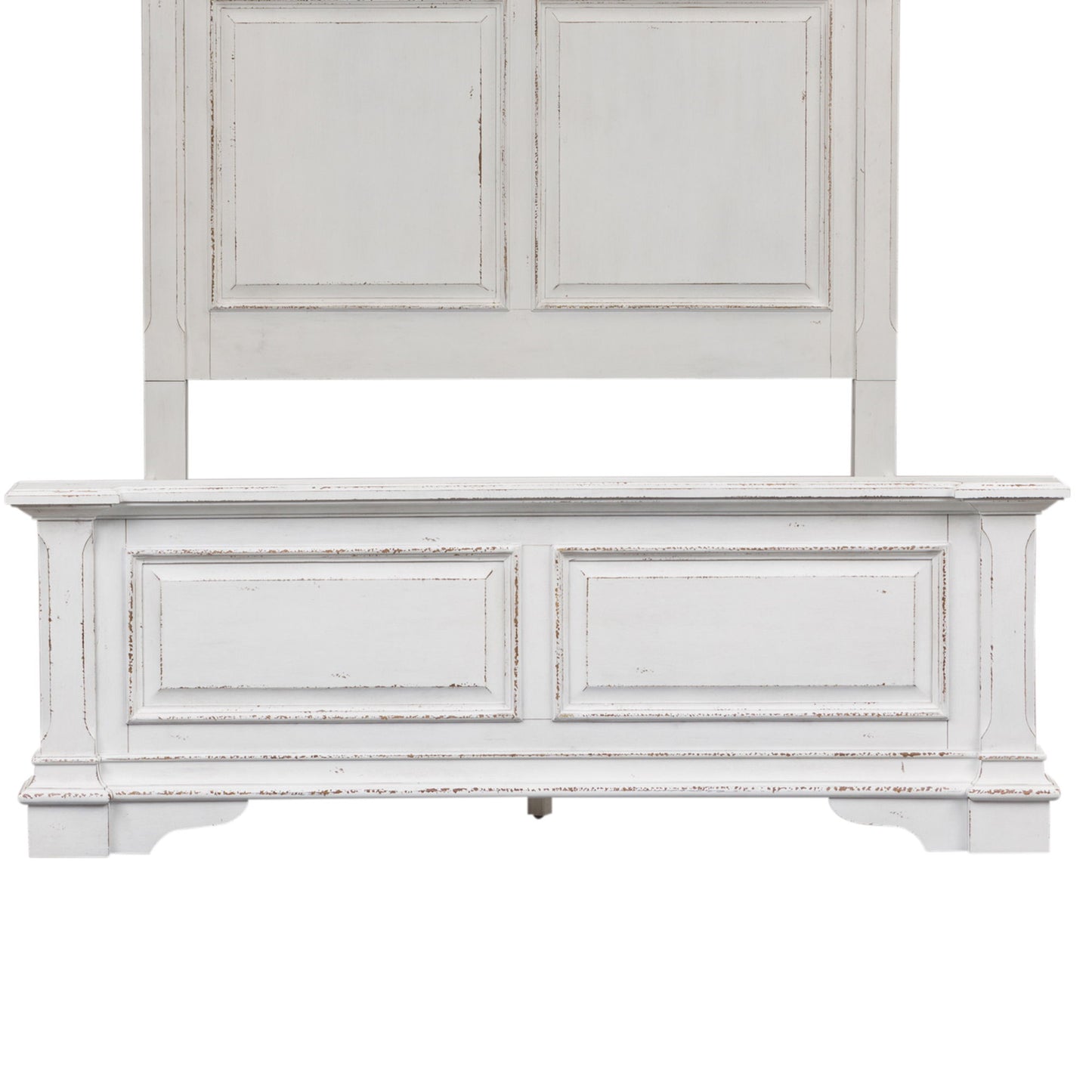 Abbey Park - Queen Panel Footboard - Antique White