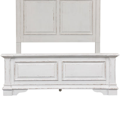 Abbey Park - Queen Panel Footboard - Antique White