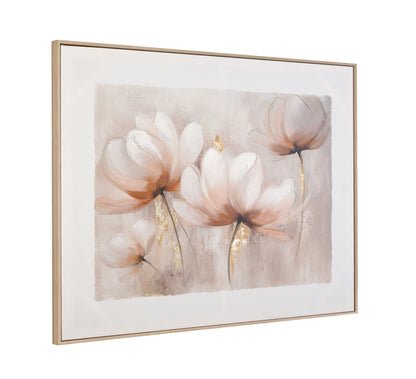 Blush Magnolia II Framed Canvas - Pink