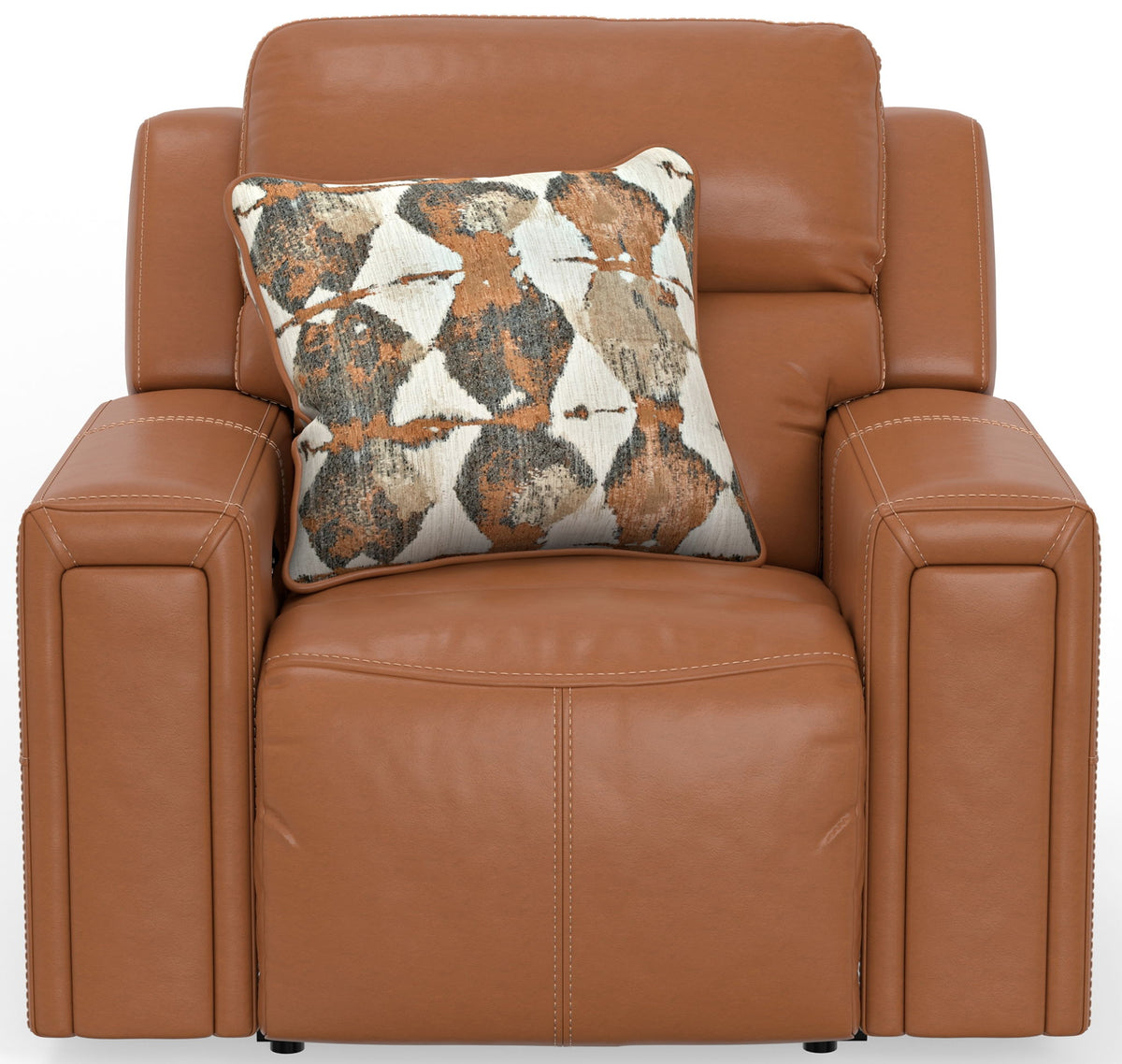 Arezzo - Power Headrest Power Lay Flat Recliner With Zero Gravity/Extended Ottoman