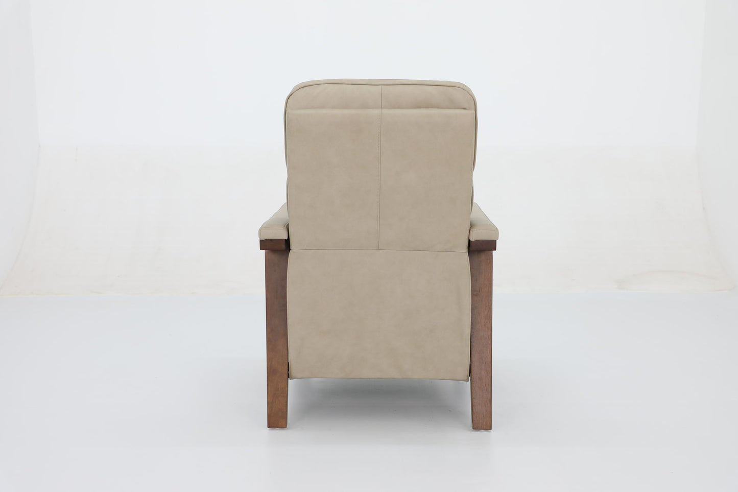 Ashland (B) - Recliner Push Thru The Arm - Cashmere-Stone