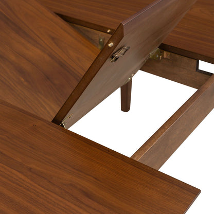 Space Savers - Rectangular Leg Table - Walnut