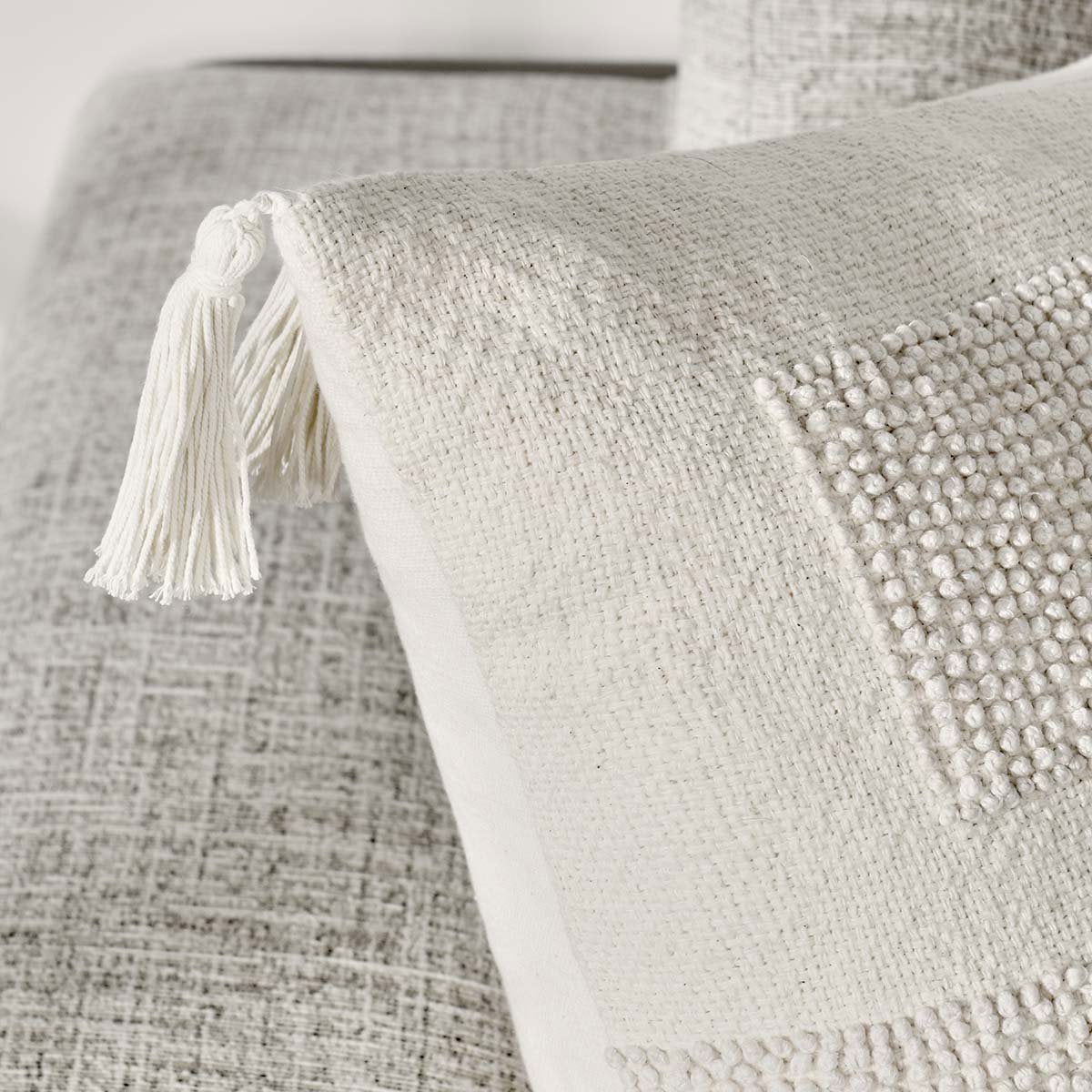 Modern Perspective - Packer Pillow - Ivory