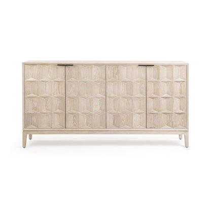 Mira - 4 Door Sideboard - White