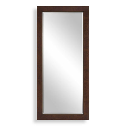 Durant - Tall Wood Mirror - Brown