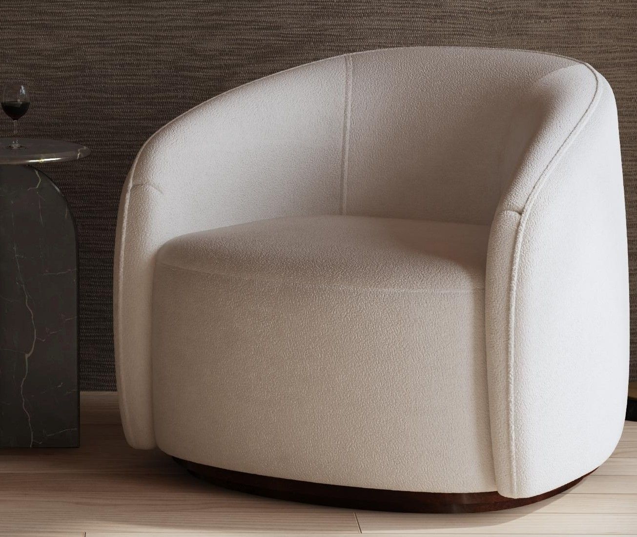 Rory - Accent Chair - Bone