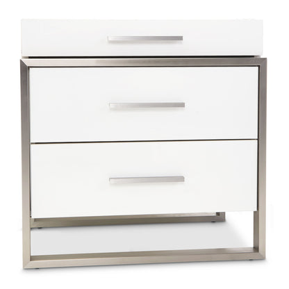 Marquee - Nightstand - Cloud White