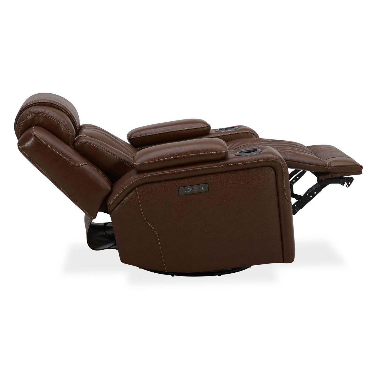 Caswell - Swivel Glider Recliner P2 - Nature Chestnut