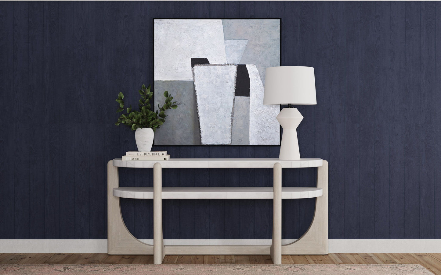 Ella - Table Lamp - Matte White