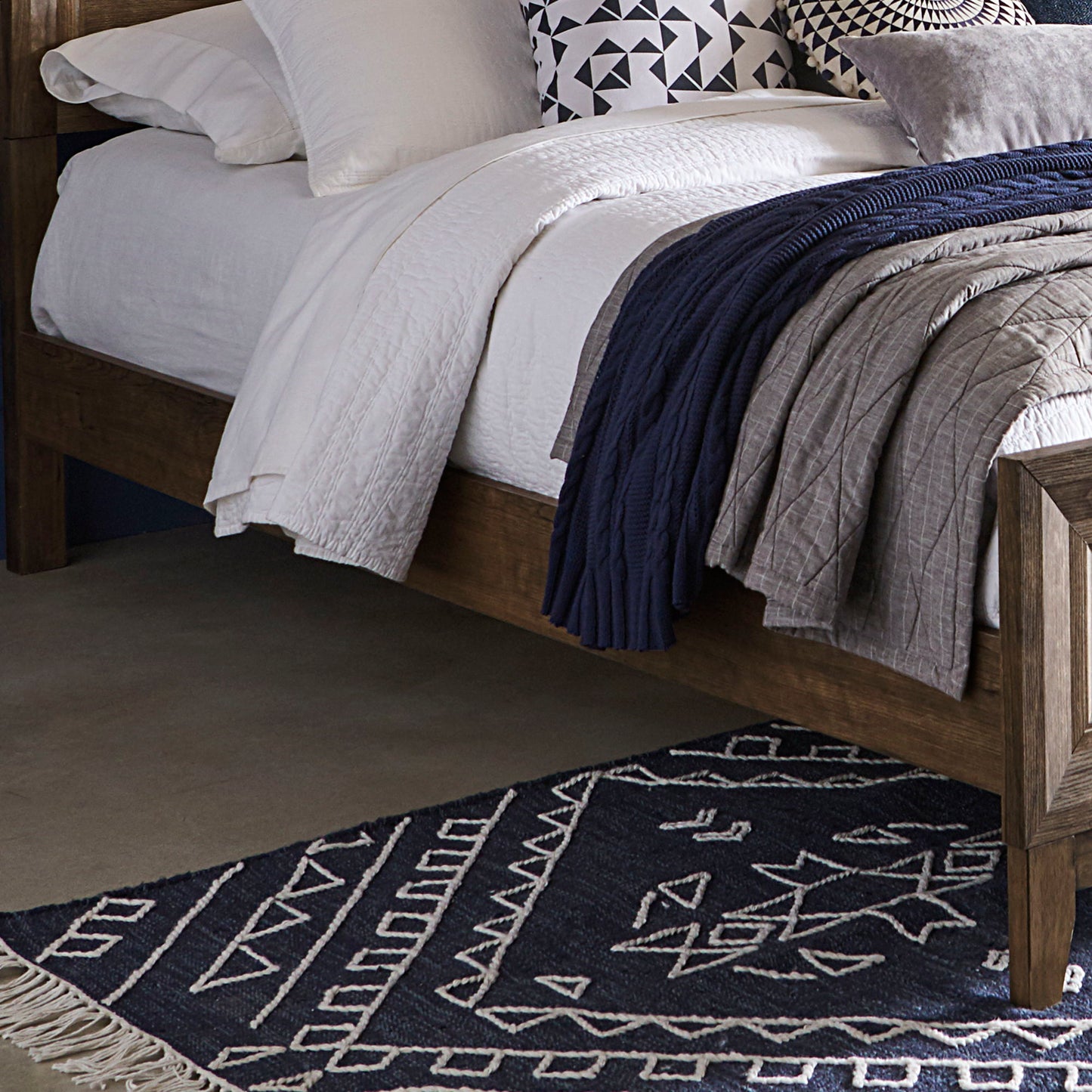 Ridgecrest - Panel Bed Rails - Cobblestone