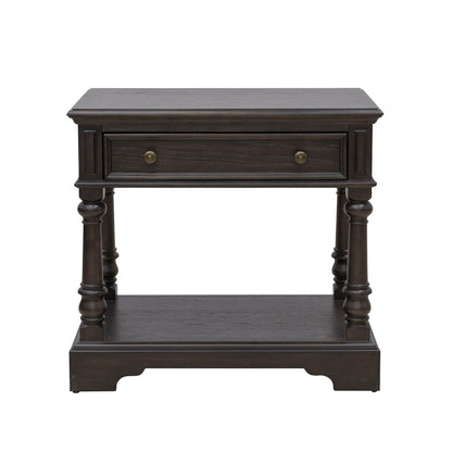 Hickory Creek - Bachelor's Chest With Storage Drawer - Brown