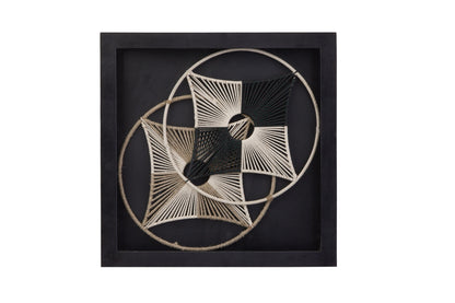 Wrapped Canvas Art - Black