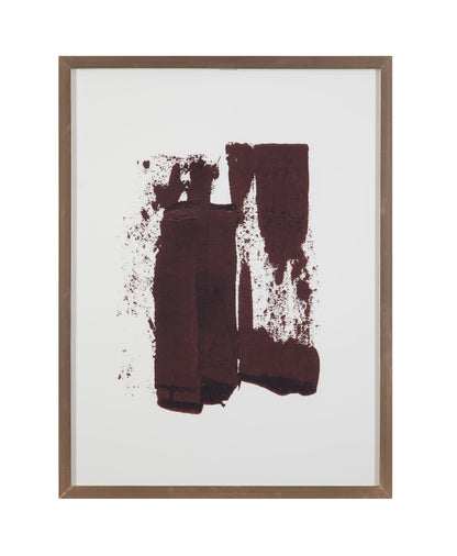 Monoliths - Contact Framed Print - Brown