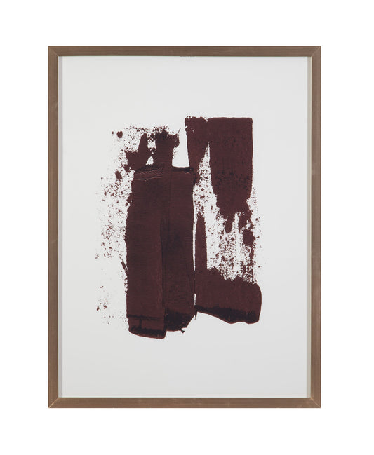Monoliths - Contact Framed Print - Brown