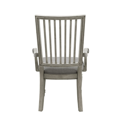 Madison Ridge - Arm Chair (Set of 2) - Buff Gray