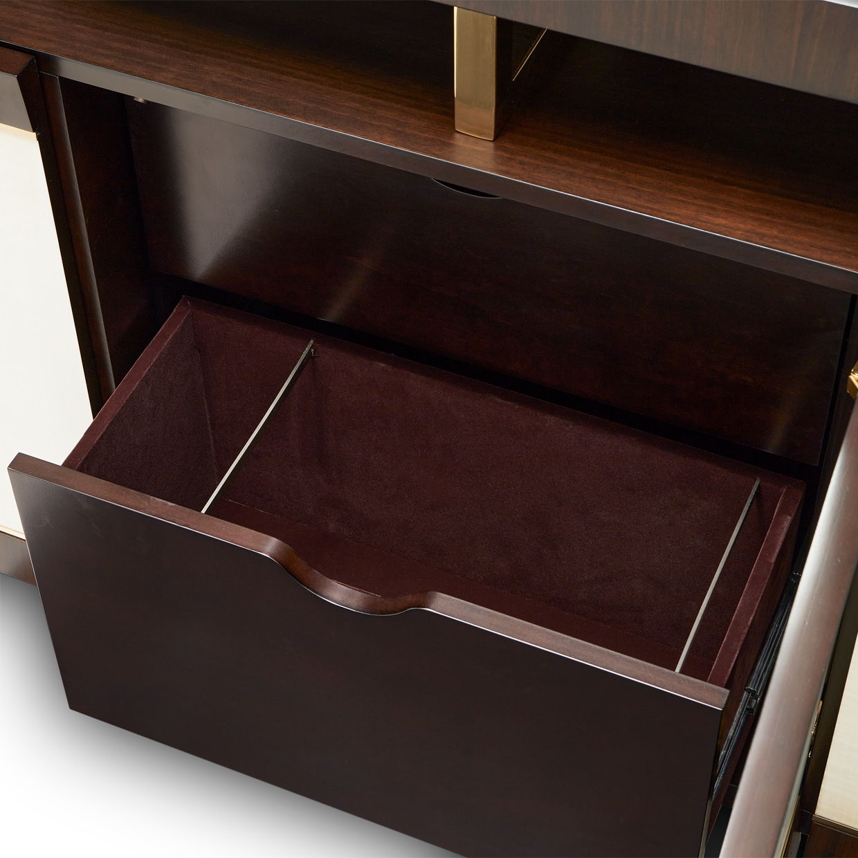 Belmont Place - China Cabinet - Espresso