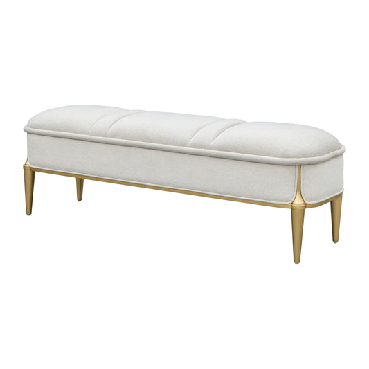 Scotts Square - Accent Bench - Light Champagne