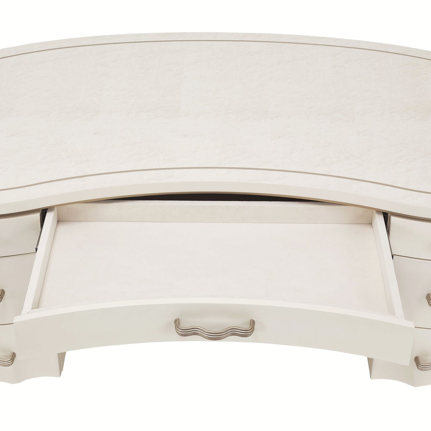 London Place - Desk - Creamy Pearl