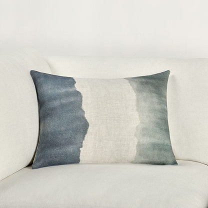 Foundation - Pillow - Blue / Sagebrush Green