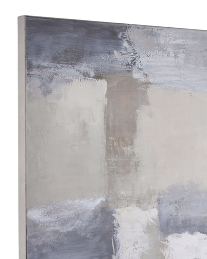 Bexar Canvas Art - Taupe