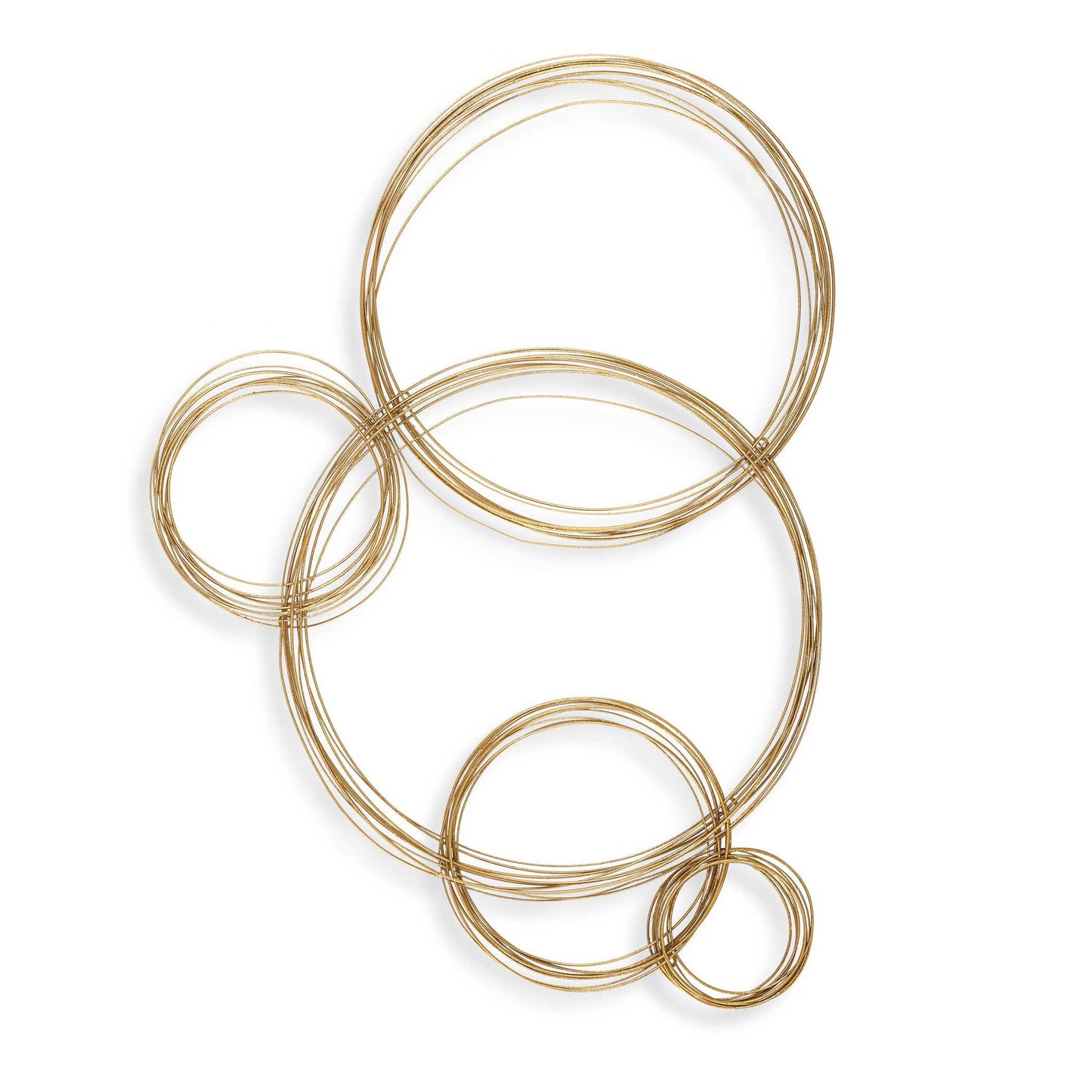 Golden Bubbles - Metal Wall Decor