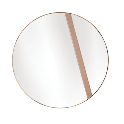 Nick - Wall Mirror - Brushed Brass