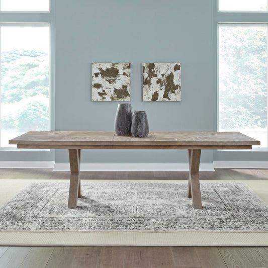 Brentwood - Double Pedestal Table Top - Sandstone