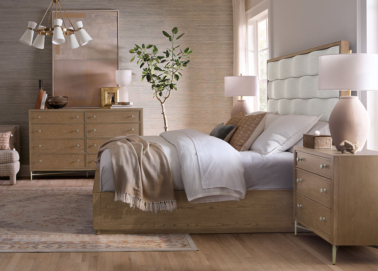 Sonnet - Eight-Drawer Dresser - Dark Gray