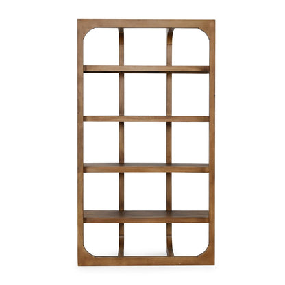 Gordon - Solid Wood Bookcase - Natural
