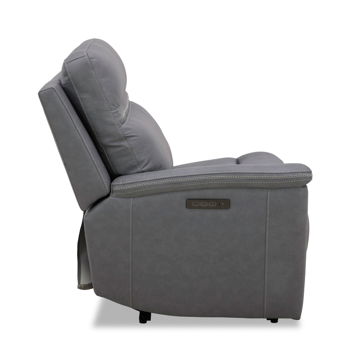 Cooper - L Arm Recliner P3 & ZG - Blue Gray