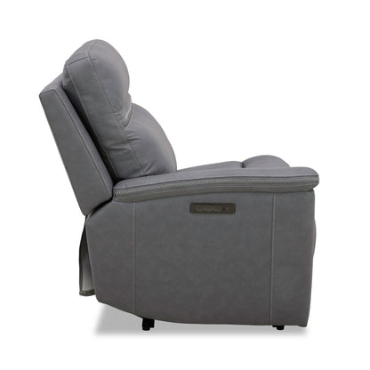 Cooper - L Arm Recliner P3 & ZG - Blue Gray