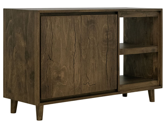 Savia - 2 Door Wood TV Stand - Brown