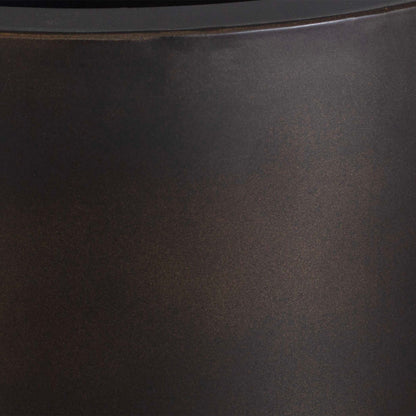 Volcan - Outdoor Planters (Set of 2) - Matte Bronze