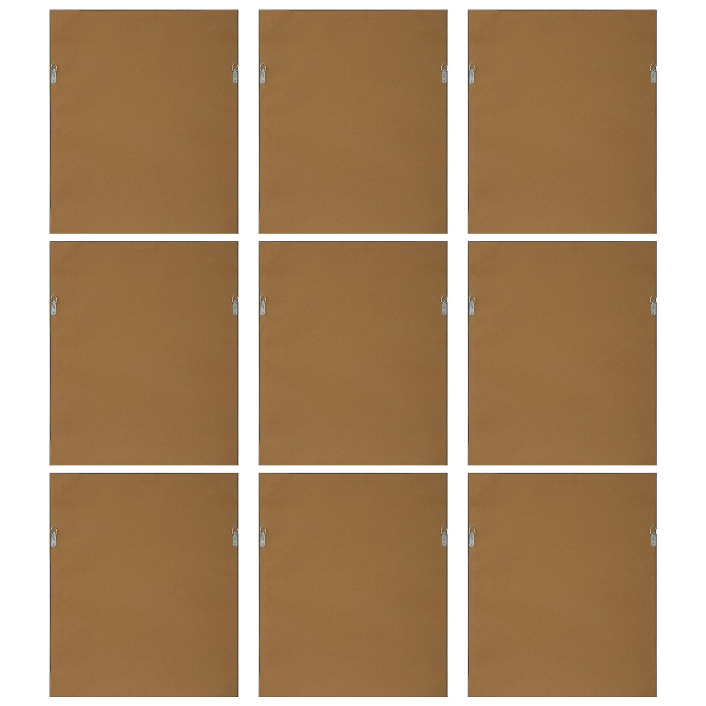 Botanical Flowers - Framed Prints (Set of 9)