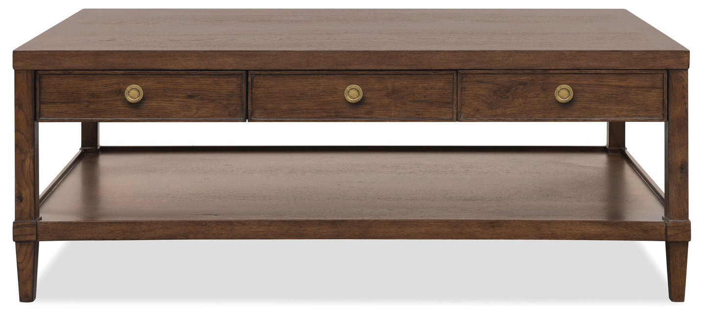 Cashiers - Rectangle Cocktail Table - Chestnut