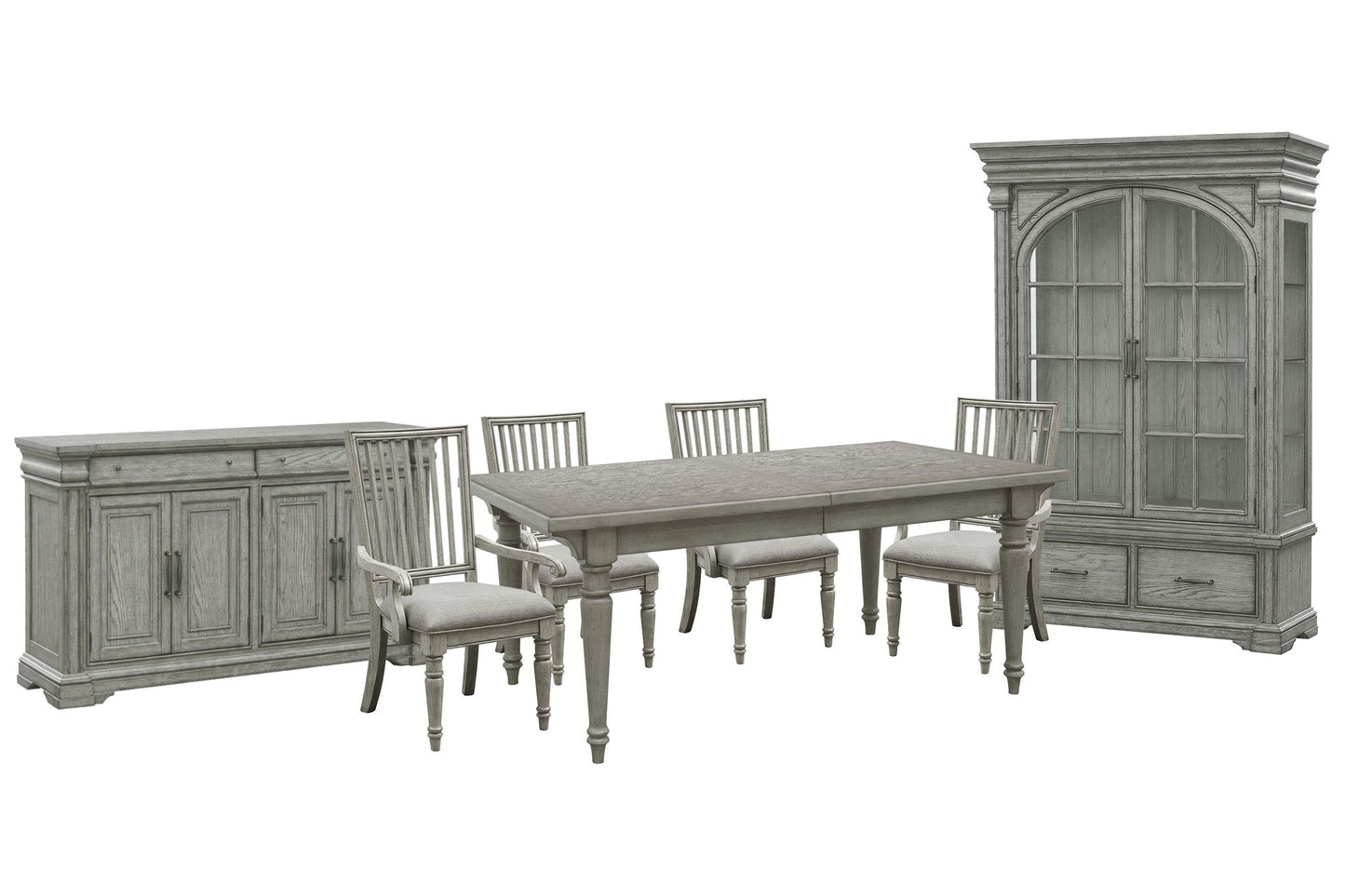 Madison Ridge - Extendable Leg Dining Room Table Set